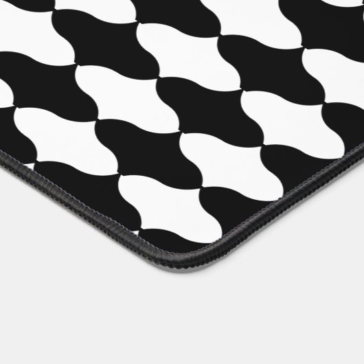 Motif noir et blanc Abstrait (Coin)