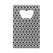 Motif noir et blanc de cube (Dos)