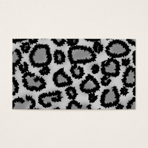 Motif, noir et gris d'empreinte de léopard