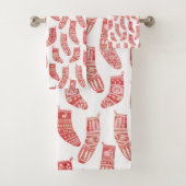 Motif norvégien des restes de Noël (En situation)