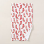 Motif norvégien des restes de Noël (Serviette à main)