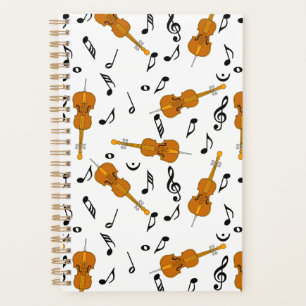 Motif note musique cello