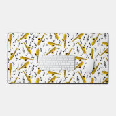 Motif note musique saxophone (Clavier et souris)