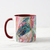 motif numérique Abstrait 1198 - Mug (Gauche)