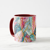 motif numérique Abstrait 1198 - Mug (Devant gauche)