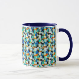 motif numérique Abstrait 1210 - Café Mug