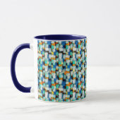 motif numérique Abstrait 1210 - Café Mug (Gauche)