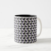 motif numérique Abstrait 1222 - Café Mug (Devant droit)
