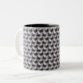motif numérique Abstrait 1222 - Café Mug (Devant gauche)