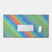 Motif numérique tissé Abstrait coloré (Clavier et souris)