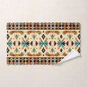 motif occidental cool carrelé (Serviette à main)