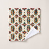 motif occidental cool carrelé (Gant de toilette)