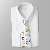 Motif oculaire monogramme | Ajouter un Cravate de  (Attaché)