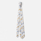 Motif oculaire monogramme | Ajouter un Cravate de  (Dos)