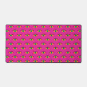 Motif oculaire rétro Fuchsia Pink BOHO (Recto)