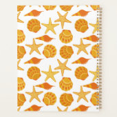 Motif Orange Beach Shell (Dos)