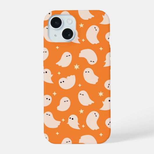 Motif Orange Ghost Doodle (Verso)