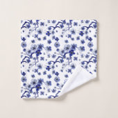 Motif oriental de branche de Sakura (Gant de toilette)