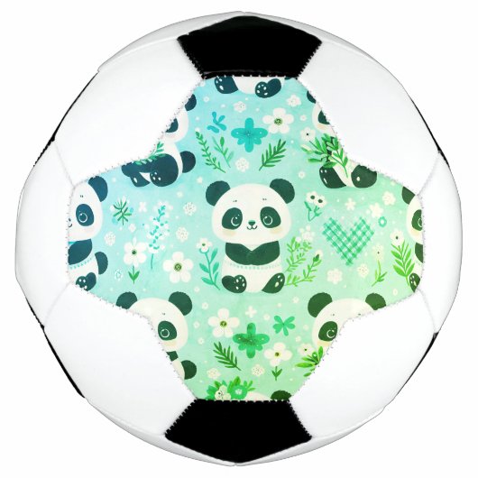 Motif Ours Panda Imprimé Vert (Devant)