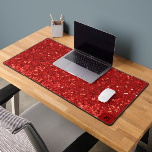 Motif pailleté scintillant rouge