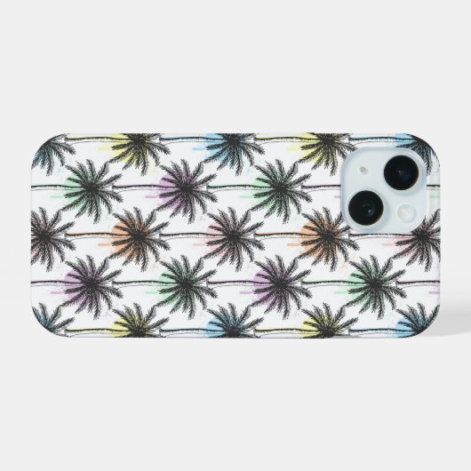 Motif Paint Drop Palm Tree (Verso Horizontal)