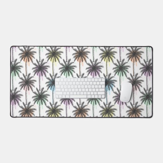 Motif Paint Drop Palm Tree (Clavier et souris)