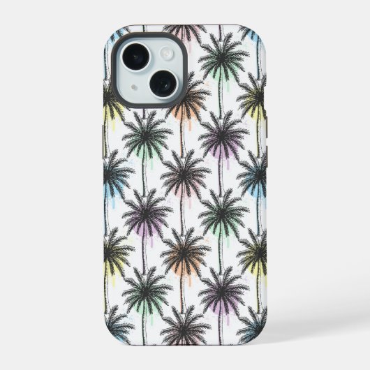 Motif Paint Drop Palm Tree (Verso)