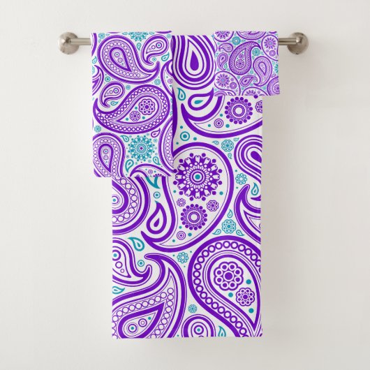 Motif paisible et turquoise (En situation)