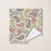 Motif Paisley  (Gant de toilette)