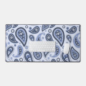 Motif Paisley Bleu (Clavier et souris)