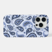 Motif Paisley Bleu (Verso Horizontal)