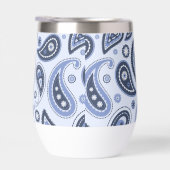 Motif Paisley Bleu (Droite)