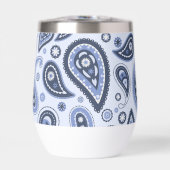 Motif Paisley Bleu (Avant)