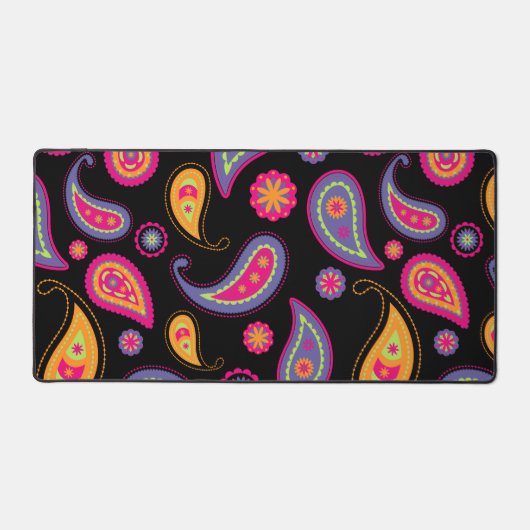 Motif Paisley Coloré (Recto)