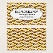 Motif Paisley jaune (Devant & derrière)