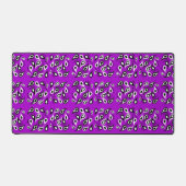 Motif Paisley sur violet (Recto)