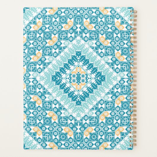 Motif palestinien Broderie Design imprimé (Dos)