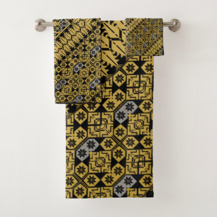 Motif palestinien Broderie Design imprimé