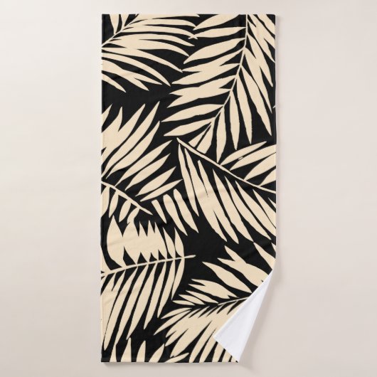 Motif Palm Leaf sans faille dans  (Serviette de bain)