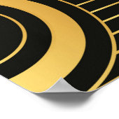 Motif papier peint vintage Art Déco (Coin)