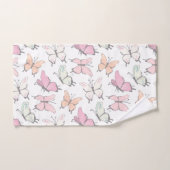 Motif papillon (Serviette à main)