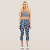 Motif papillon Capri Leggings (Recto)