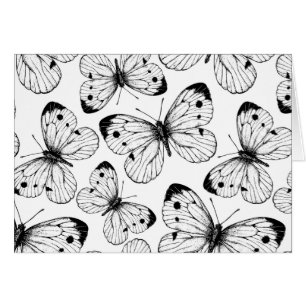Motif papillon de choux
