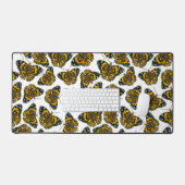 Motif papillon de femme peinte (Clavier et souris)