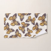 Motif papillon de femme peinte (Serviette à main)
