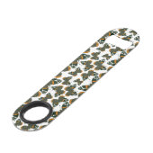 Motif papillon de l'amiral rouge (Dos Angle)