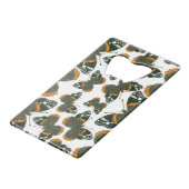 Motif papillon de l'amiral rouge (Devant Angle)