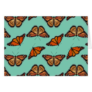 Motif papillon Monarch
