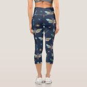 Motif papillon Moth Capri Leggings (Verso)