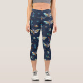 Motif papillon Moth Capri Leggings (Recto)